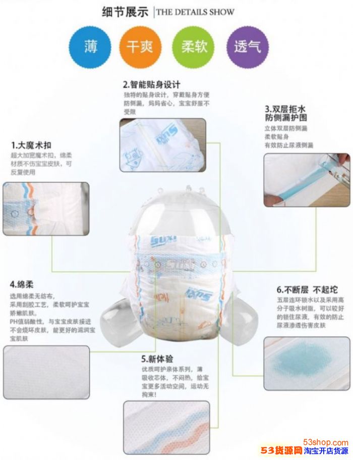 苏西婴儿纸尿裤-专注于婴幼儿防过敏,苏西纸尿