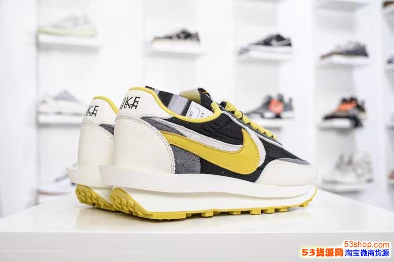 sacai联名nike灰白真假对比nikesacai黑白鉴定