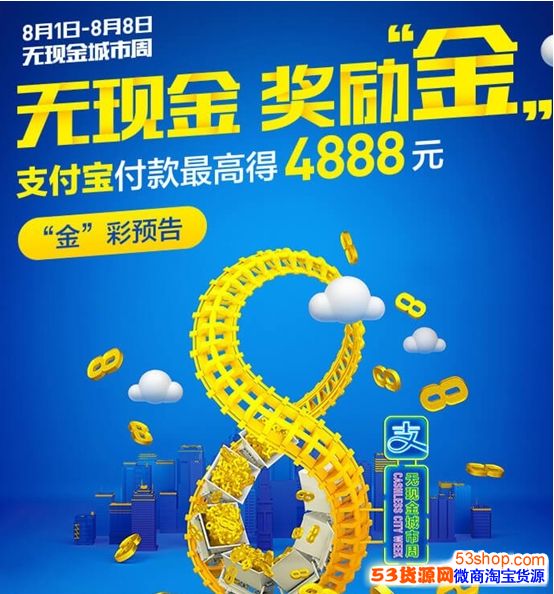 支付宝无现金周活动有什么奖励，一天可以抽奖几次