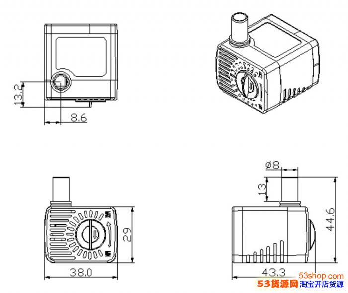 MINI-200ֱˢǱˮ΢׻ˮ