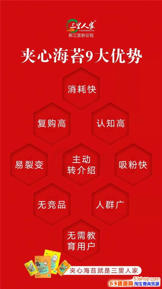 代理三里人家海苔真的能赚钱吗九大优势引爆市场