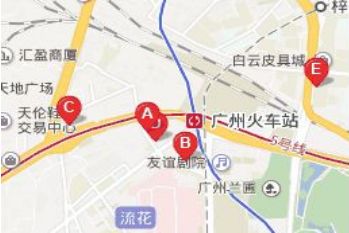 广州白马服装批发市场坐几号地铁几号出口