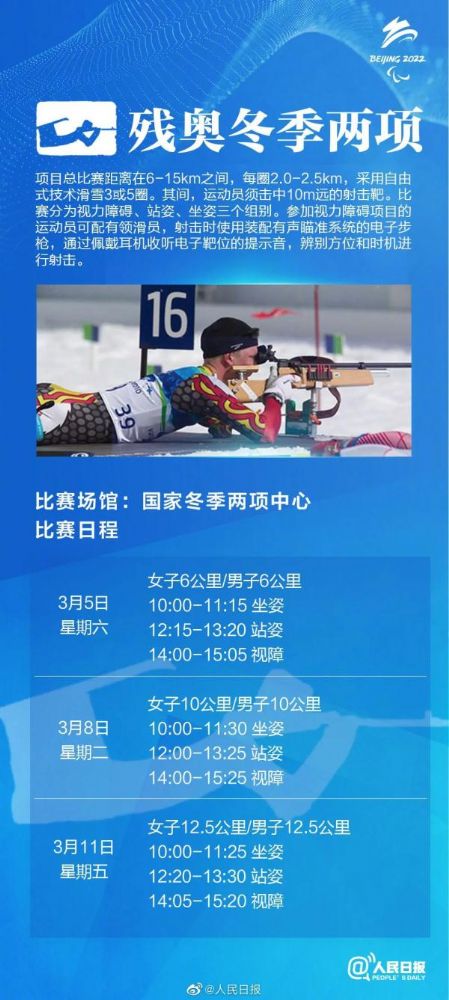 北京冬残奥会时间图片