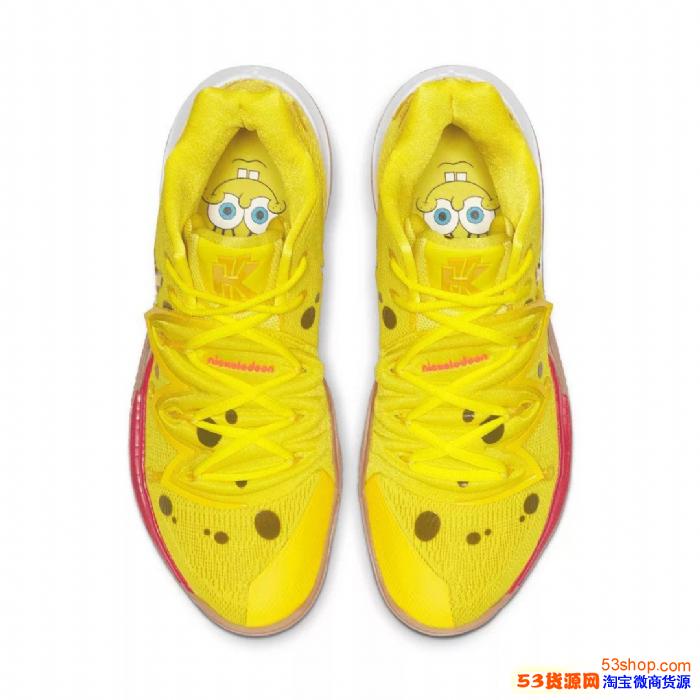 Nike Kyrie 耐克欧文5代海绵宝宝联名款 派大星 章鱼哥