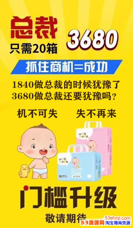 小丁小丫纸尿裤代理政策代理价格表怎么样好用吗