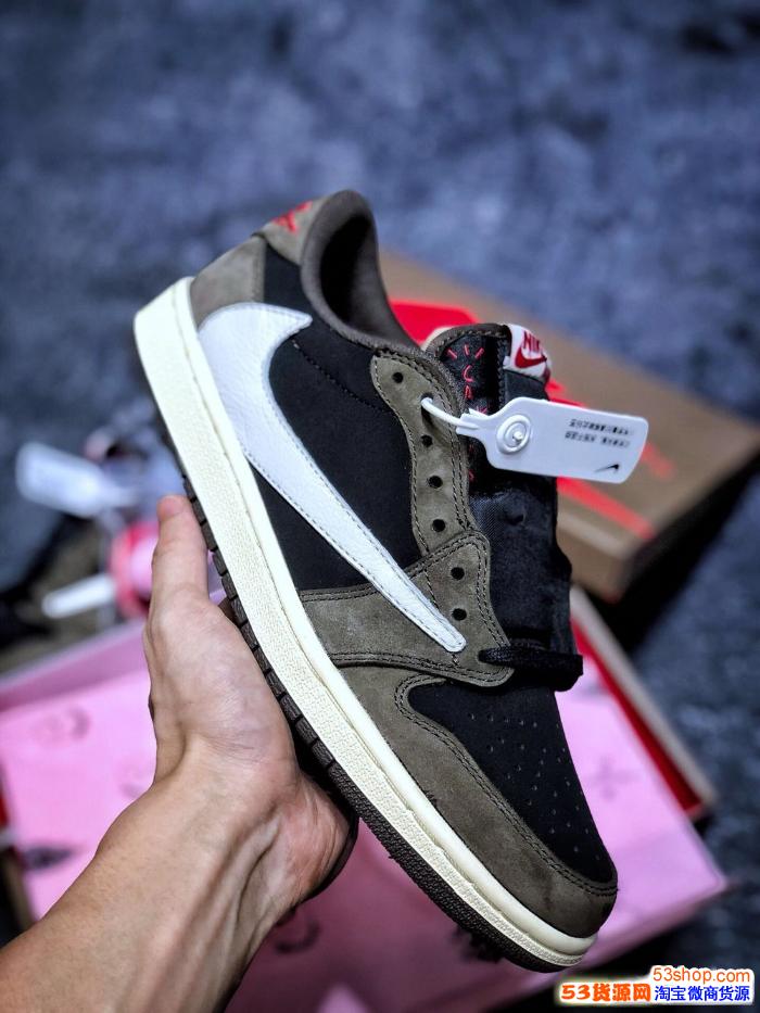 莆田鞋纯原aj1倒钩低帮实战靴2020莆田鞋脚感过毒