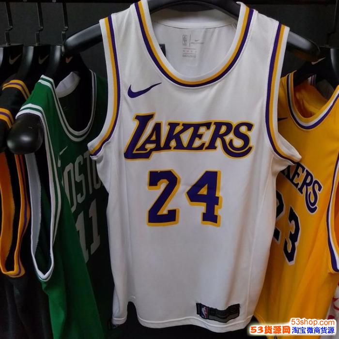 科比24號球衣nba籃球服運動服批發可nfc芯片掃描