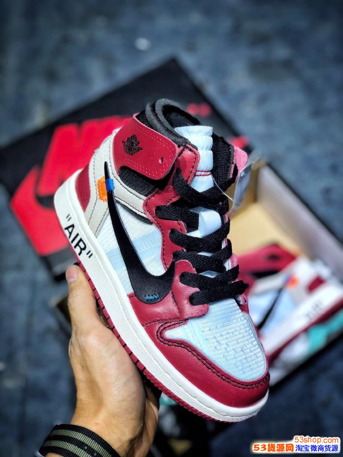 莆田鞋aj1纯原aj1芝加哥毒版莆田篮球鞋上脚包裹性