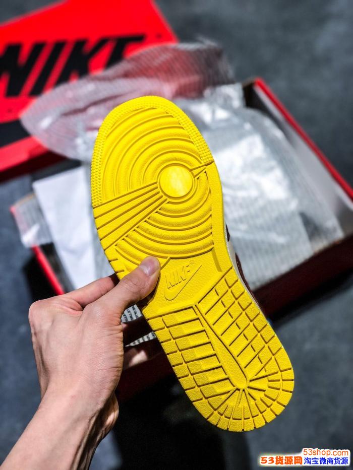 莆田鞋纯原aj1非洲风情实战靴aj1mid纯原脚感多少哪买