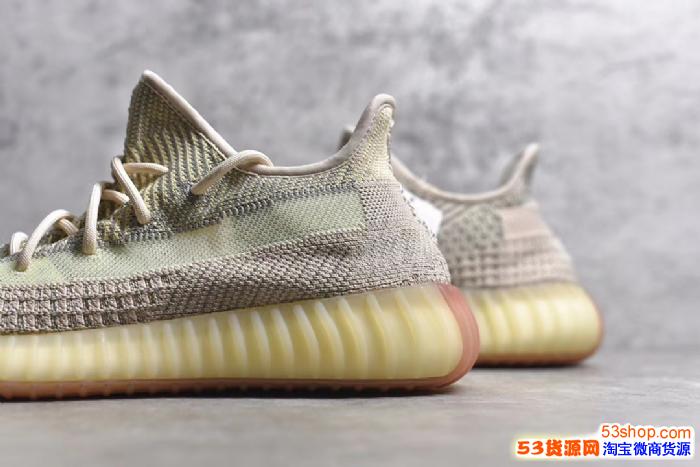 椰子350v2天鹅白真假细节拆解