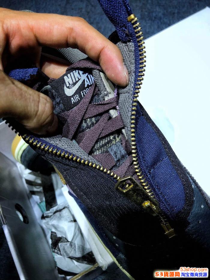 莆田鞋af1ts联名耐克af1纯原af1拆解af1上脚价格
