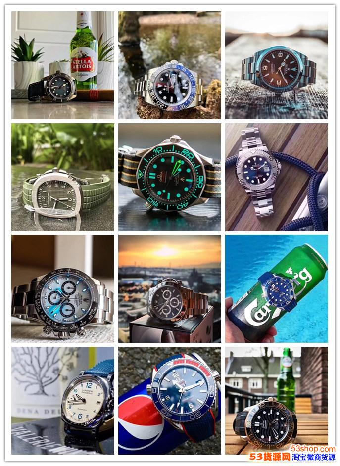 爆！抖音、网红爆款手表；8年高档、精品手表厂家，成千上万热销款！