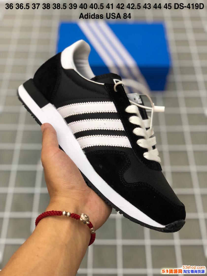 莆田鞋adidas阿迪达斯三叶usa纯原阿迪达斯开箱测评