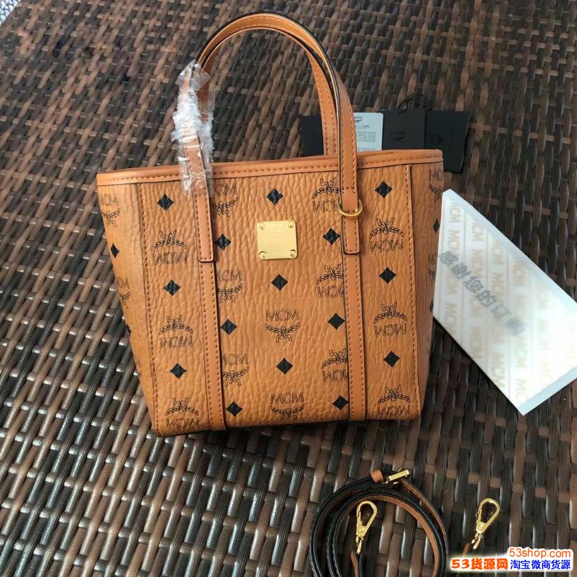 Mcm包包菜篮子包 名牌手袋时尚小包特别可爱 淘宝包包代理 53货源网