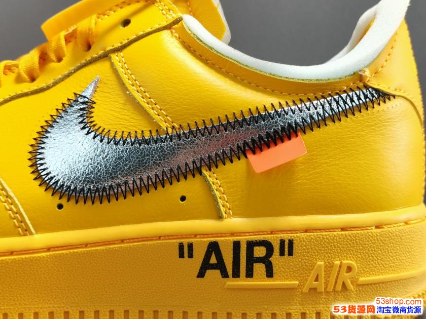 莆田纯原ow 耐克联名空军一号-纯原af1毒版与正品_淘宝运动鞋代理_53