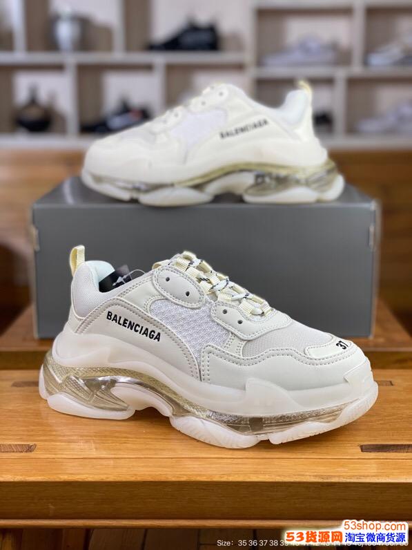 莆田鞋官方承认爆款triples老爹鞋开箱测评