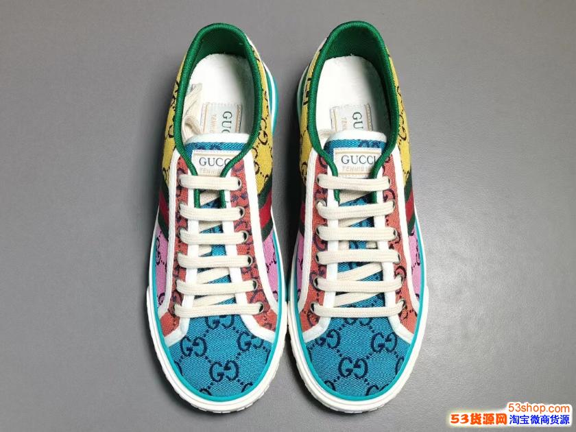 莆田鞋gg1977系列运动鞋 纯原凸纹gg1977复古低帮休闲鞋_53货源网