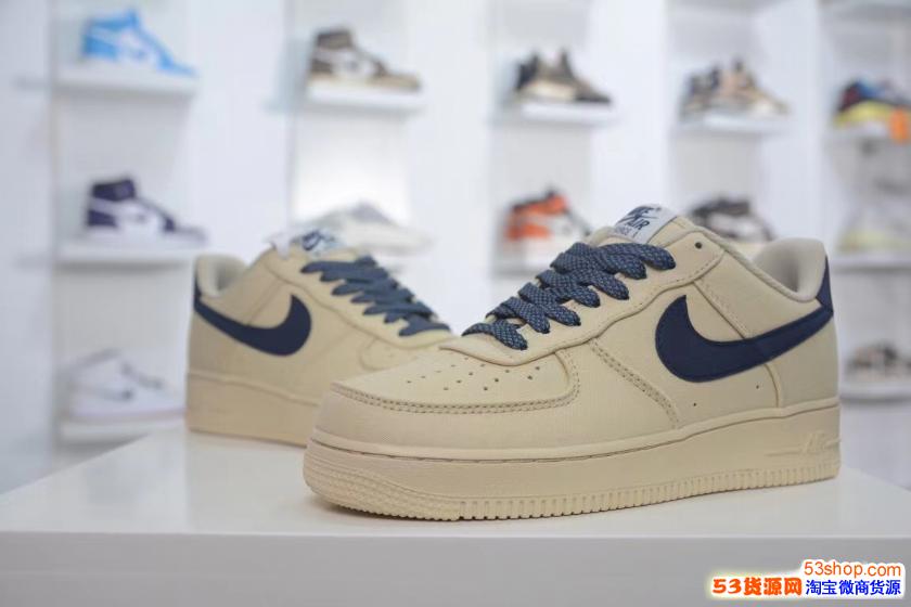 莆田鞋纯原空军一号纯原白米兰3m反光进口牛筋布空军一号板鞋