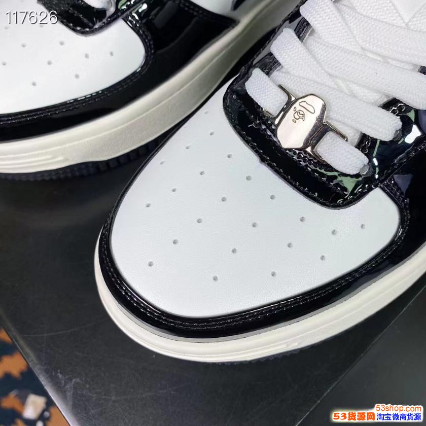 莆田鞋纯原bapesta运动板鞋sk8莆田猿人头休闲鞋毒版