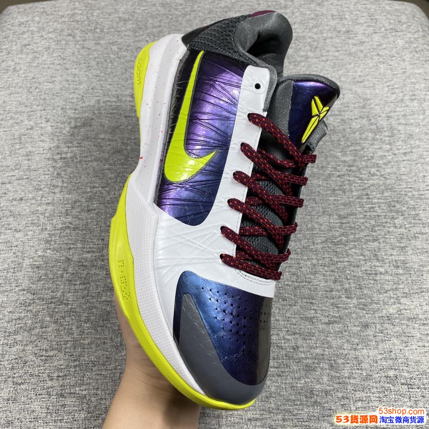 nike zoom kobe chaos 科比5小丑低帮篮球鞋